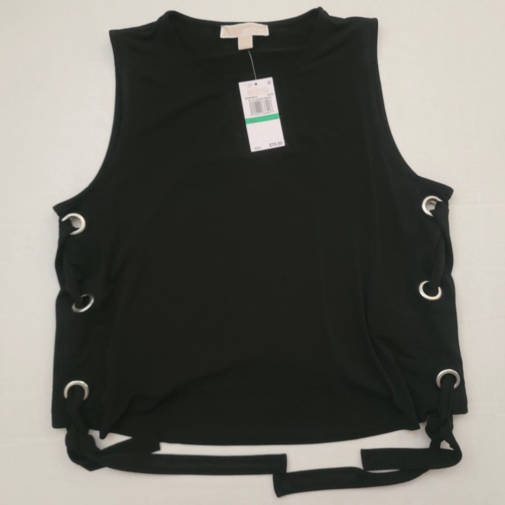 Black Michael Kors tank top